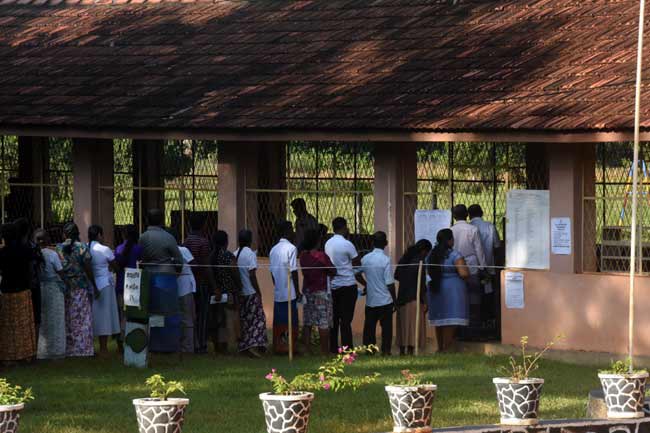 Voter turnout comparison of 2015 and 2019 Presidential Elections