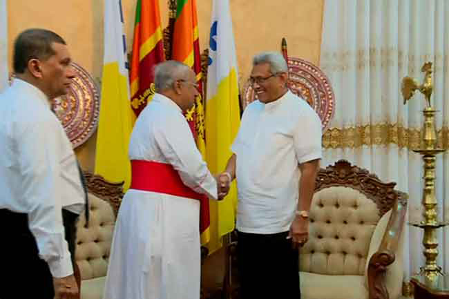 Cardinal requests President to take action against those responsible for Easter attacks