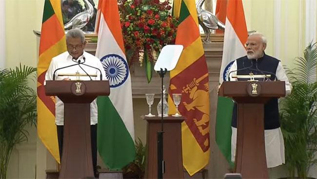 Modi announces $ 450 million line of credit to Sri Lanka