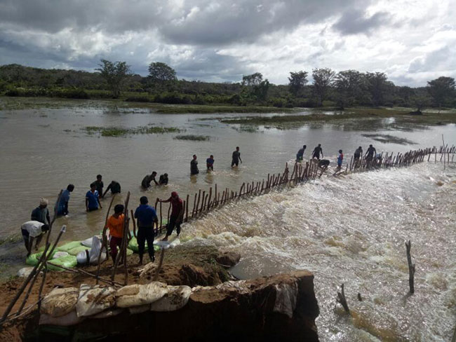 Over 5,400 affected due to adverse weather