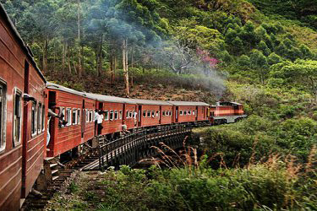 Upcountry train services disrupted by minor landslide