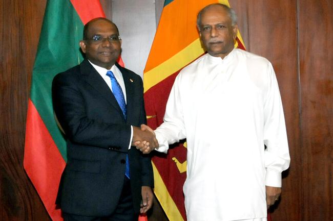 Maldivian Foreign Minister appreciates deep-rooted bilateral relations with Sri Lanka