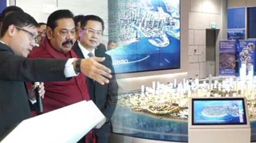 Port City: Ceremony to add 269 hectare of land to Sri Lanka commences