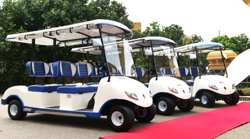 China provides bicycles, buggies to support Navy’s Green & Blue concept