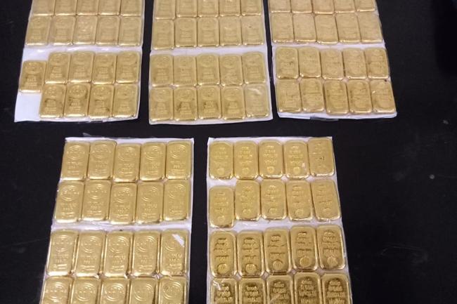 Duty-free worker’s attempt to smuggle out gold biscuits worth millions busted