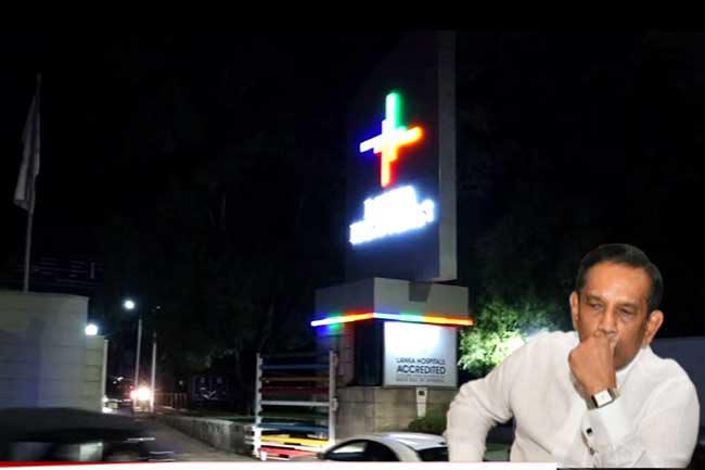 Rajitha admitted to ICU