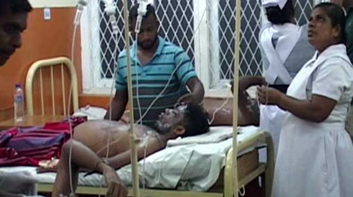 Eight hospitalized over acid attack in Morontota