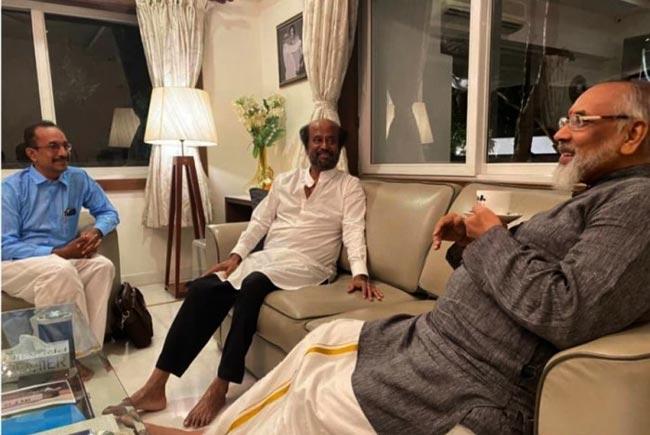 Wigneswaran meets Rajinikanth to discuss issues in North