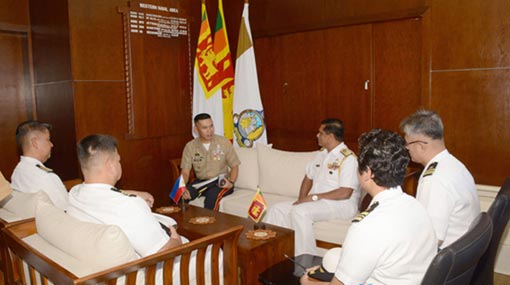 ‘Remon Alcaraz’ and ‘Davao Delsur’ arrive in Colombo