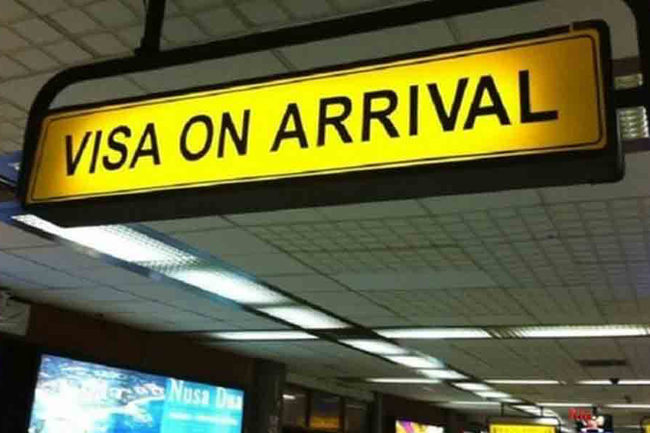 Approval to extend free visa-on-arrival facility for three months
