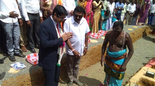 Foundation Stones laid for India assisted projects in Central Province