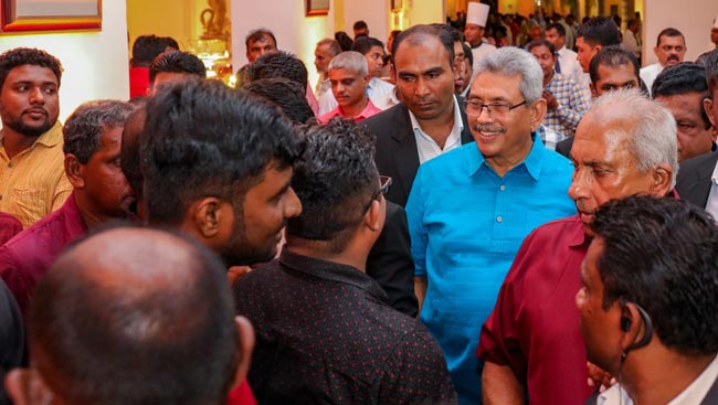 President meets Trade Union activists
