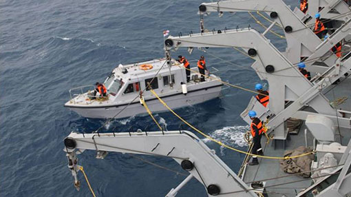 Indian, Sri Lankan Navy joint hydrographic survey op progresses