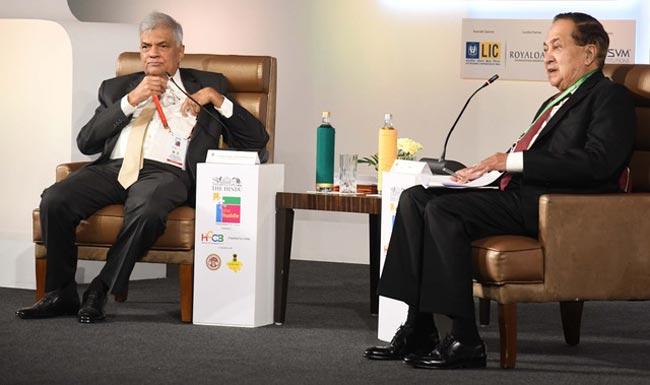 Ranil calls for economic links between South India and Colombo