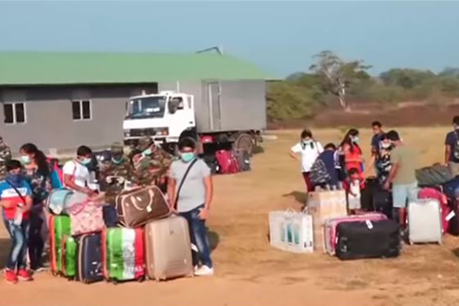 Third batch of 223 quarantined persons returns home