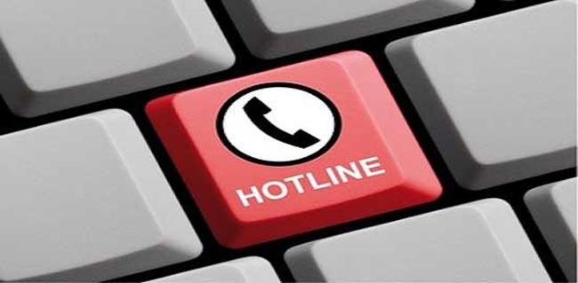 24-hour hotlines to report violations of govt. orders, public inconveniences