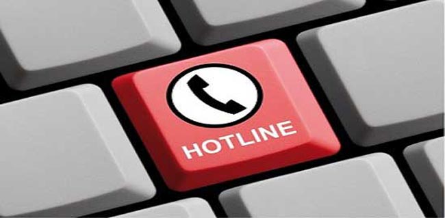 24-hour hotlines to report violations of govt. orders, public inconveniences