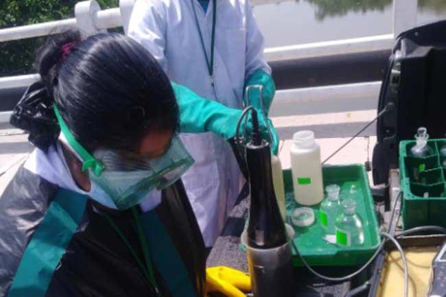 Water quality of Kelani River improves