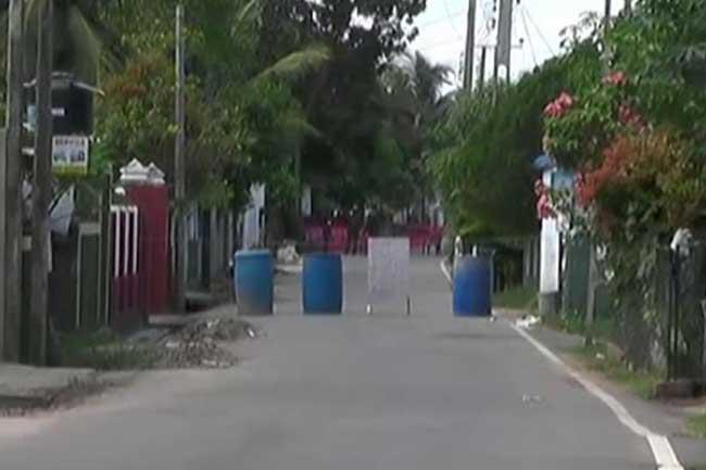 Kandasuridugama isolated as a preventive measure