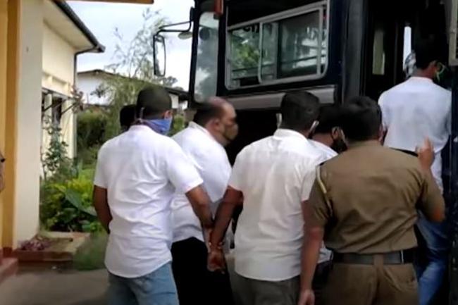 8 including Nawalapitiya UC Chairman arrested over gambling remanded