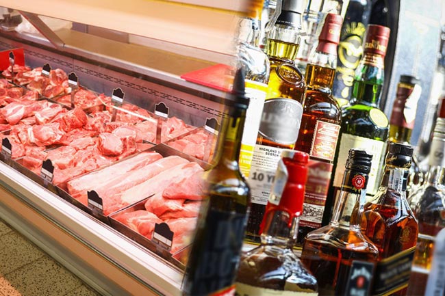 All liquor stores, meat shops, and casinos closed for Poson
