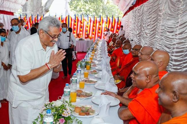President engages in religious observances to mark his birthday