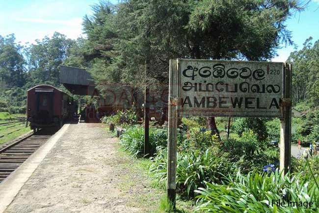 Derailment delays train services on upcountry line