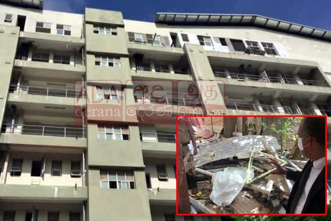 Prison inmate dies after falling over Negombo Hospital building