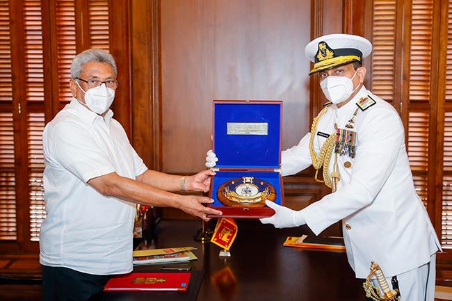 New Navy Commander calls on President