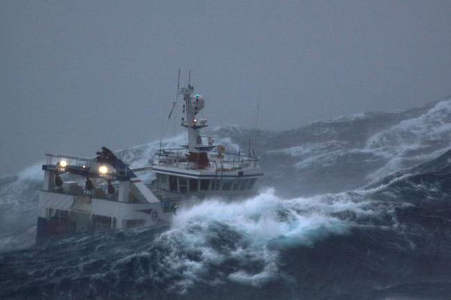 Naval, fishing communities warned of rough seas