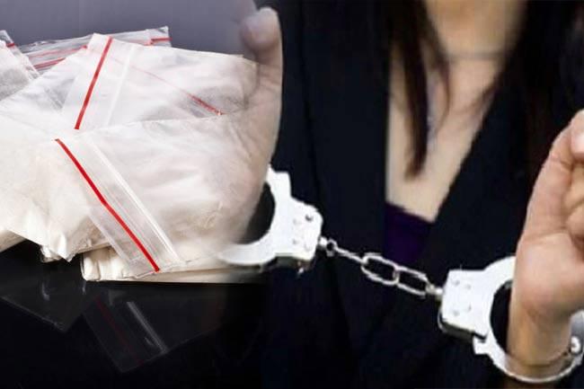 Woman arrested with 380 packets of heroin