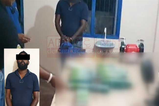 Sri Lanka’s largest haul of ‘Mandy’ busted in Ambalangoda