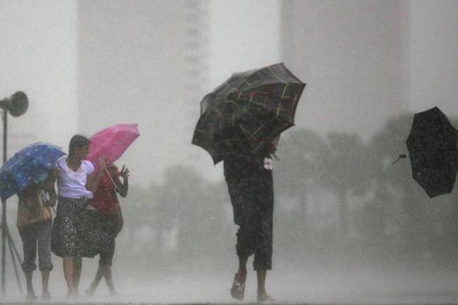 Showery and windy condition to enhance over next few days
