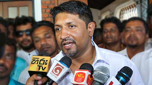 Ruwan arrives at PCoI on political victimization