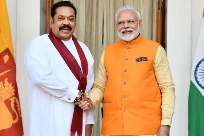 Modi looking forward to reviewing bilateral ties with Sri Lanka