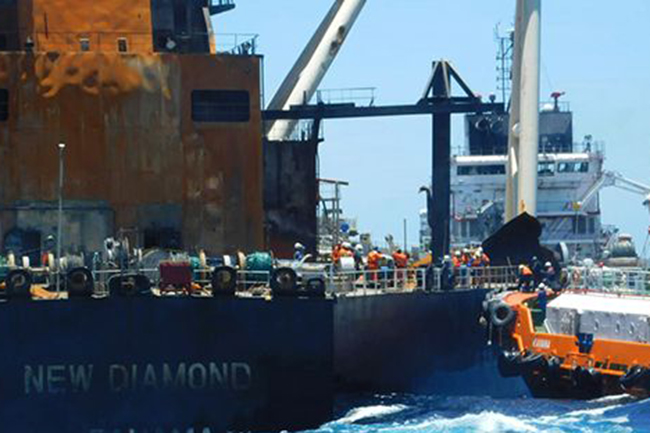 ‘MT New Diamond’ yet to settle claim; vessel not permitted to leave