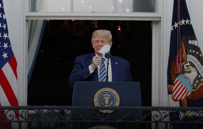 Twitter flags Trump tweet for violating its rules on COVID-19 information