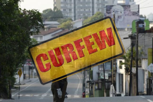 Quarantine curfew for 5 areas in Colombo, Kalutara districts
