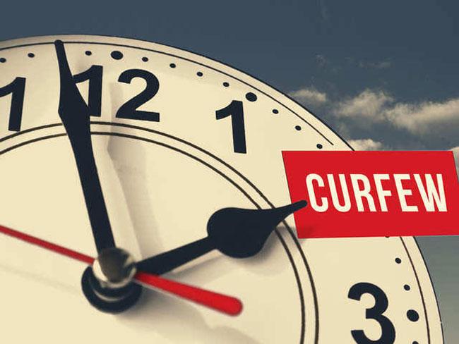 Curfew in Western Province from midnight tomorrow