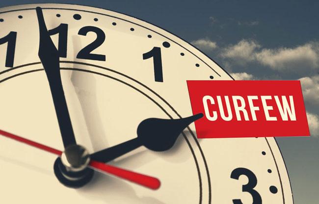 Curfew on Western Province extended