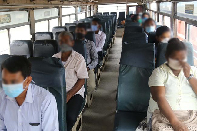 Bus fares increased from midnight today