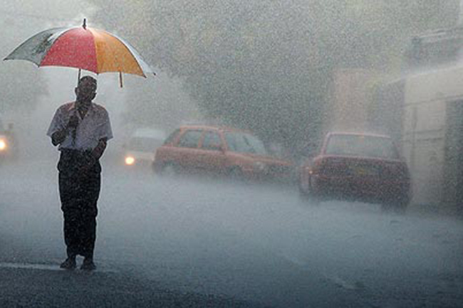Heavy showers above 100mm expected in five provinces