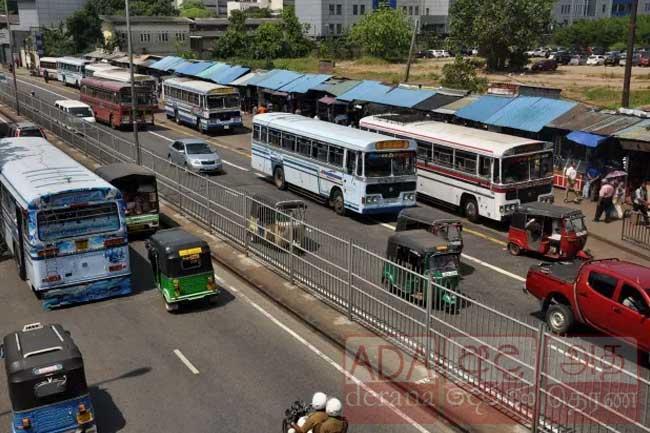 Passenger bus services entering and exiting Western Province suspended