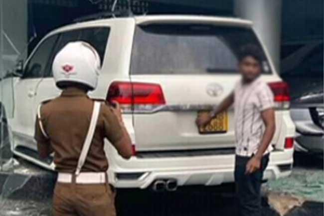 SSP’s daughter granted bail over motor showroom crash