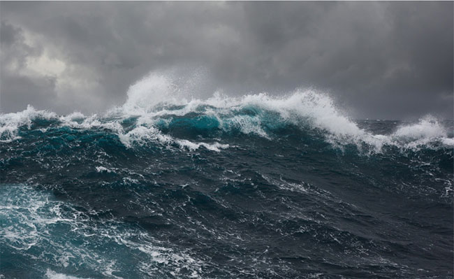 Intermittent showers, strong wind and rough seas expected