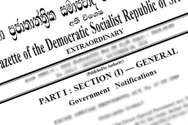 Two new ministries gazetted
