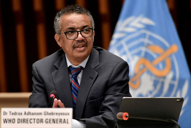 WHO Chief calls for equal access to COVID-19 vaccines