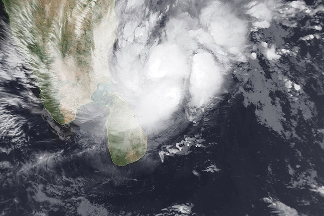 Impact of Cyclone ‘Nivar’ on the island expected to decrease gradually