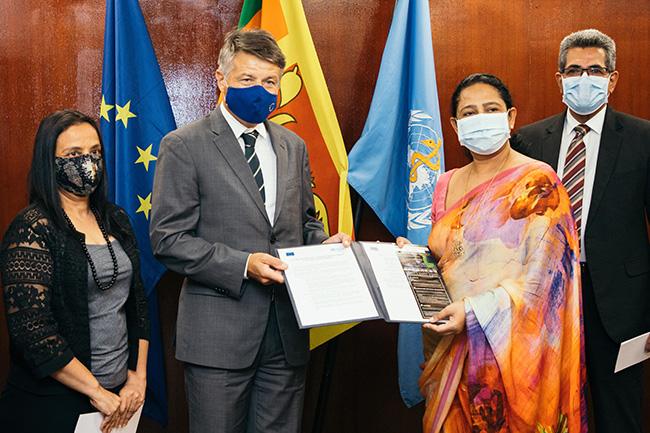 EU, WHO grant EUR 2M for Sri Lanka’s Covid-19 mitigation efforts