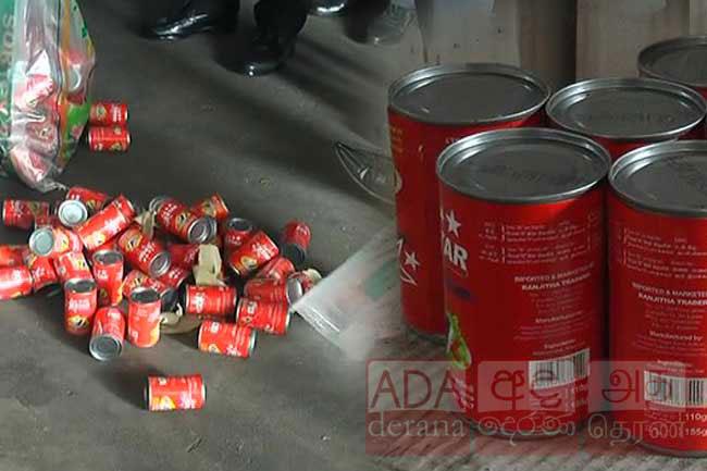 Sri Lanka re-exports containers of sub-standard canned fish back to China